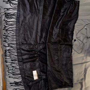 Pashmina black scarf
